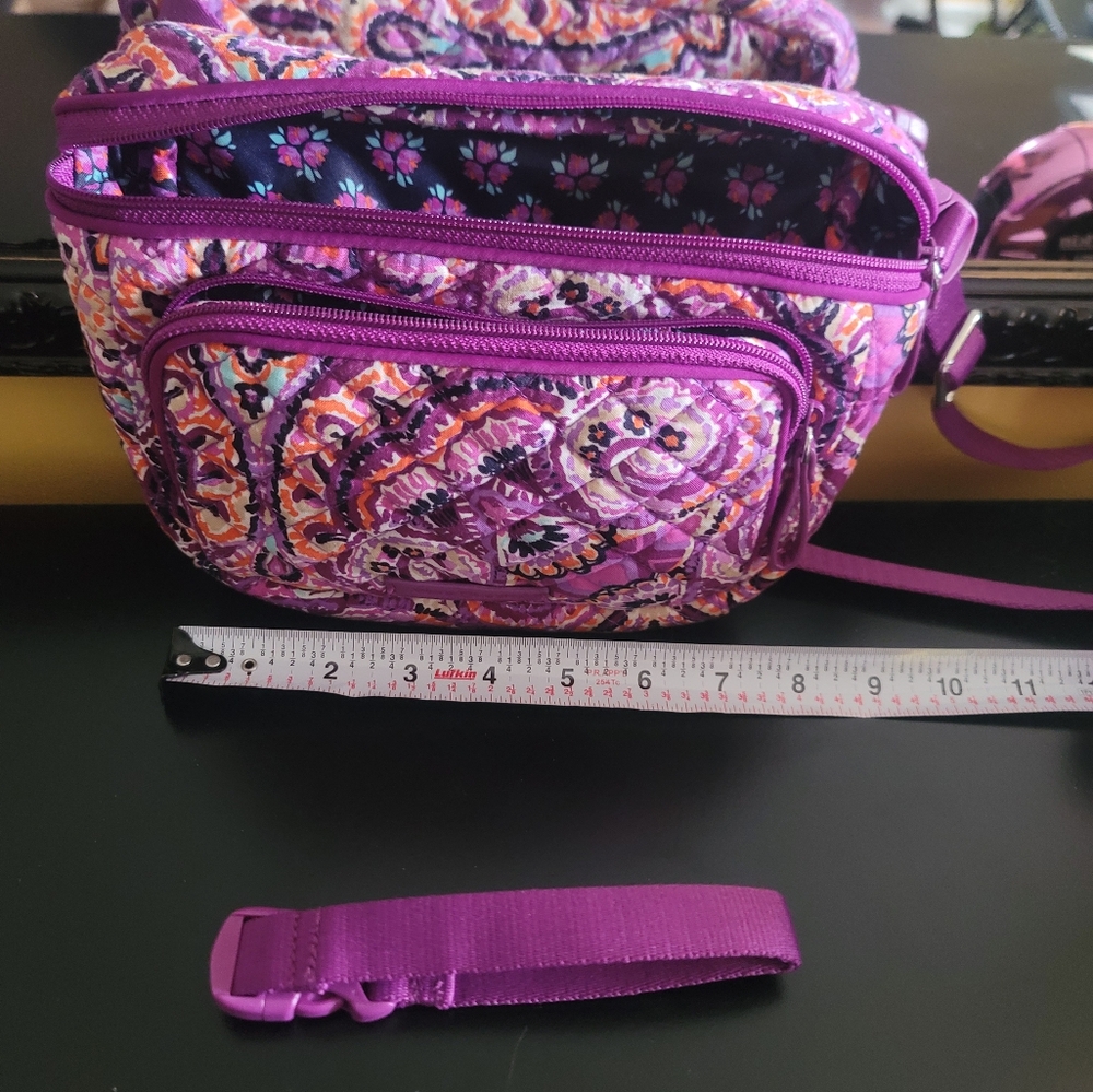 Vera Bradley Purple & Pink Floral Bum/Belt Bag